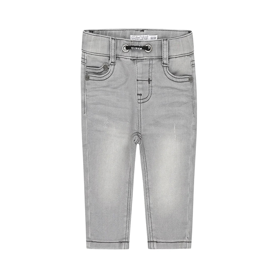 Boy's Grey Tapered Jeans
