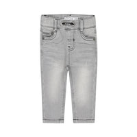 Boy's Grey Tapered Jeans