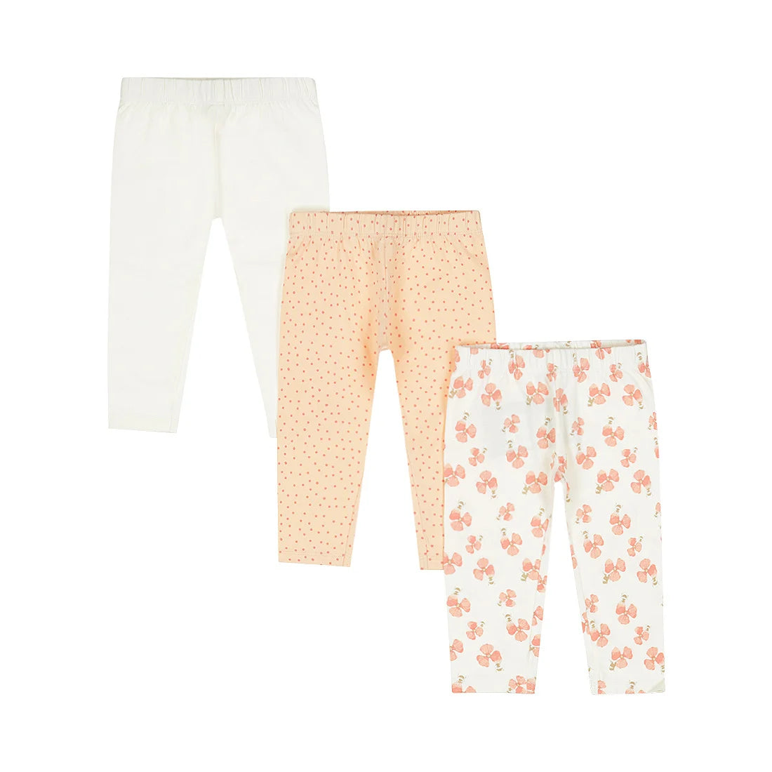 Baby Girls' Leggings 3pk