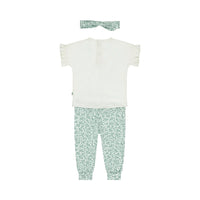 Baby Girls' 3 Piece Pear Print Outfit