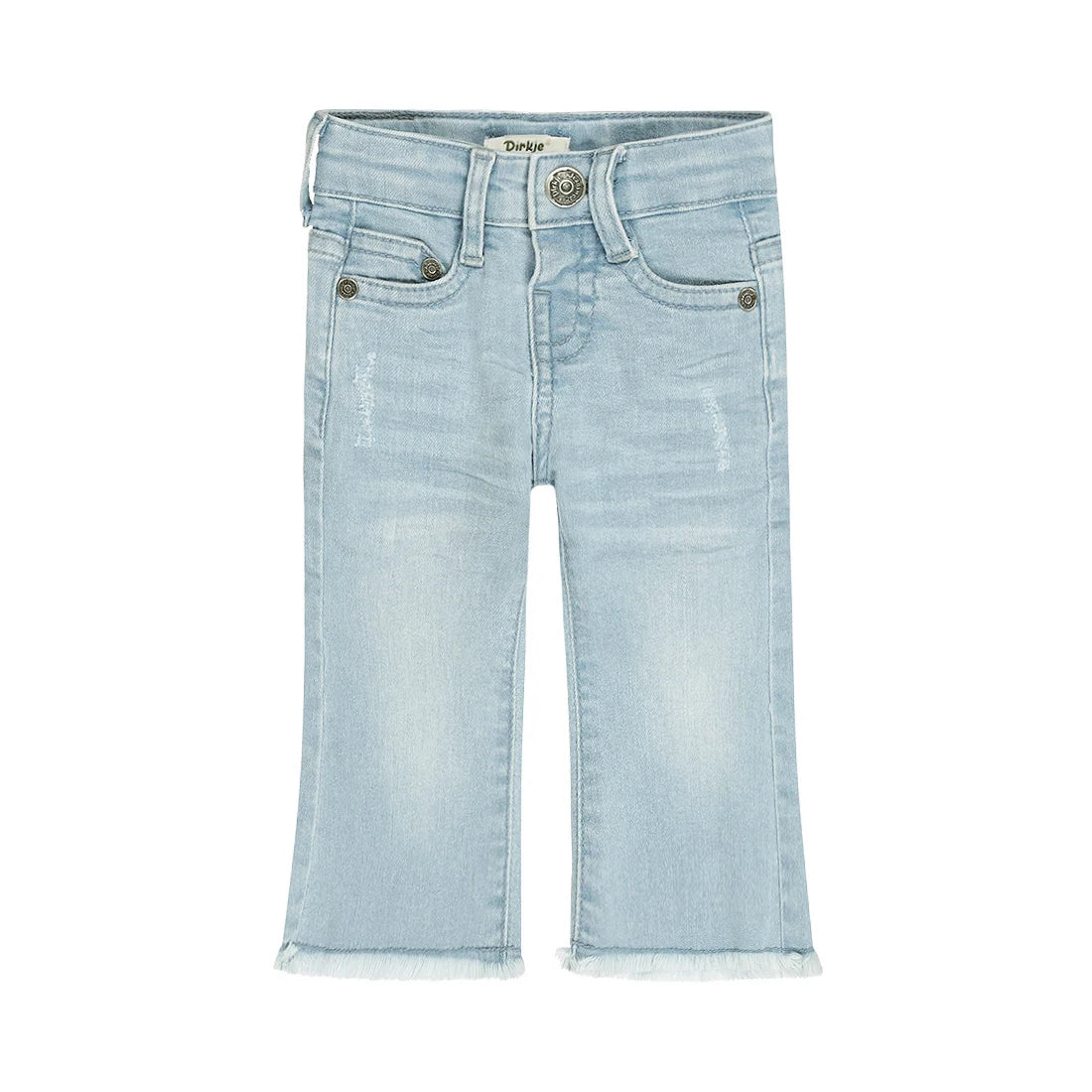 Toddler Girls' Flared Blue Jeans