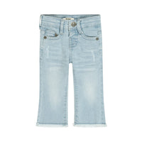 Toddler Girls' Flared Blue Jeans