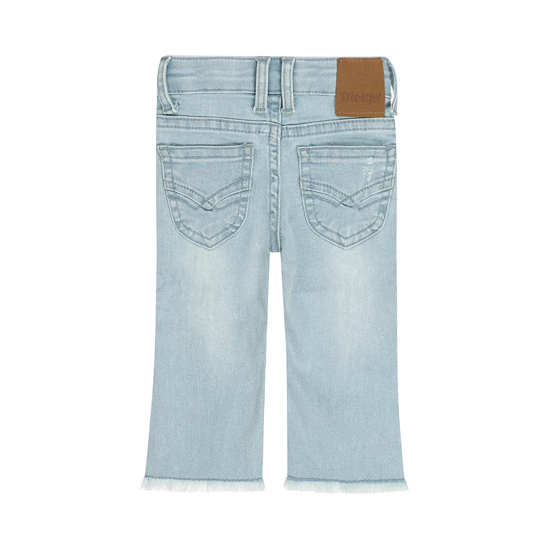 Toddler Girls' Flared Blue Jeans