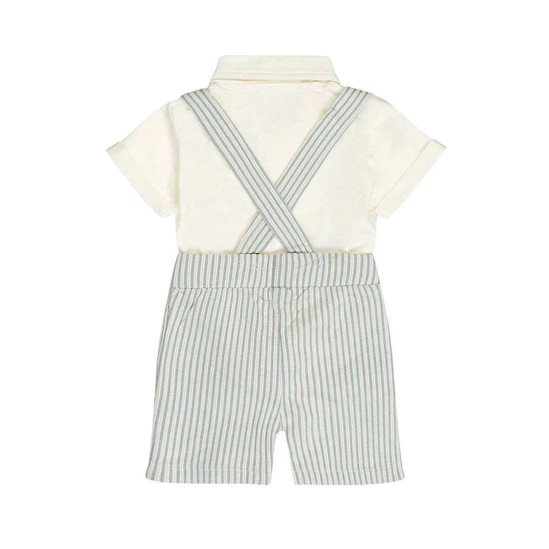 Baby Boys' Polo Shirt & Romper Set