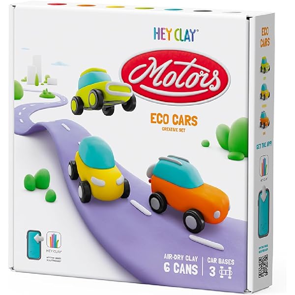 Eco Cars Clay Set