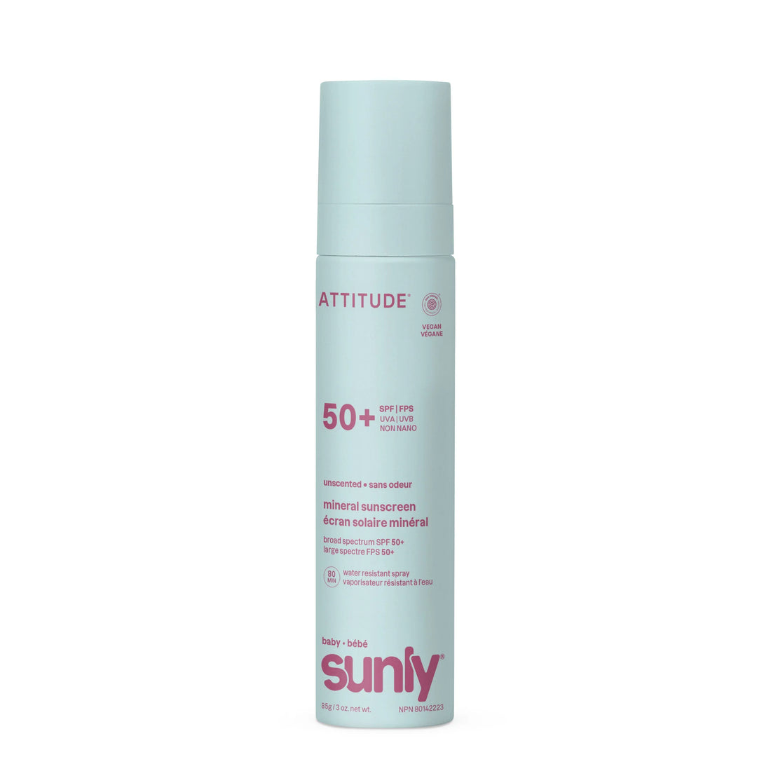 Baby Face & Body Sunscreen Spray SPF50