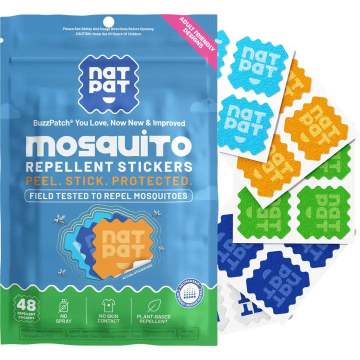 Adult Buzz Patch Mosquito Repellent Patches