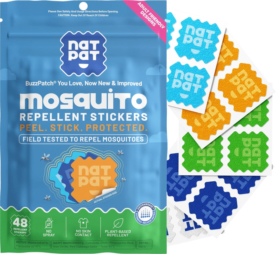Adult Buzz Patch Mosquito Repellent Patches