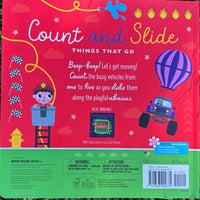 Count and Slide Things That Go Board Book