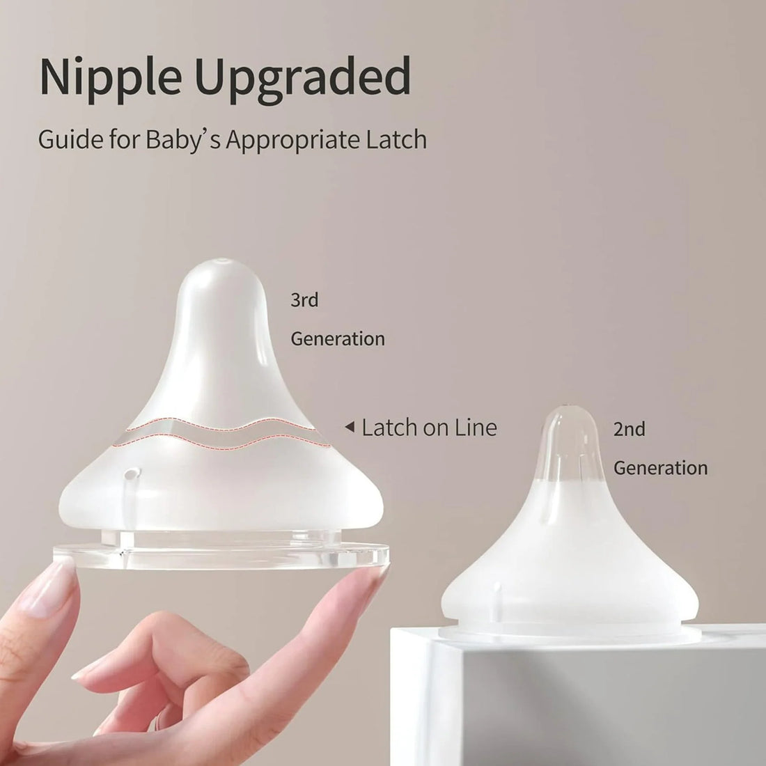 Pigeon Nipple 3pk