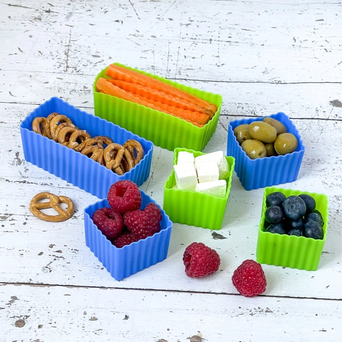 Mini Silicone Bento Cup Set of 6