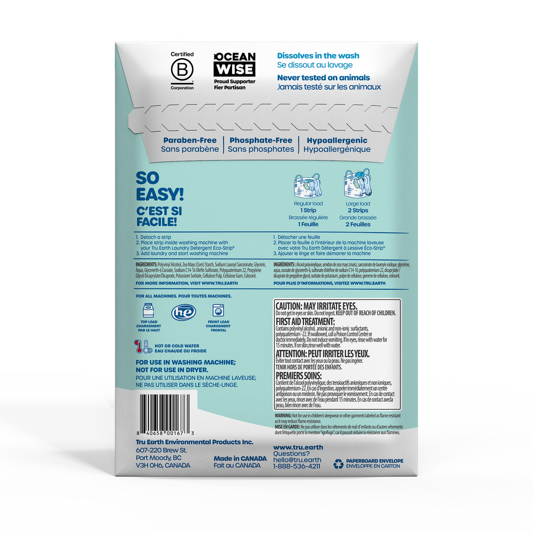 Fabric Softener Eco Strips