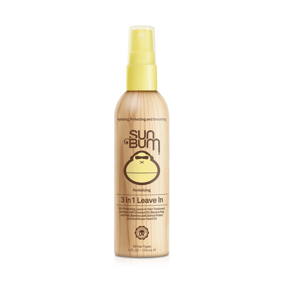 Sun Bum Beach Formula 3 in 1 Leave in Conditioner 4oz