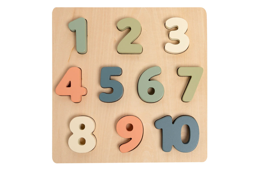 Numbers Wooden Puzzle