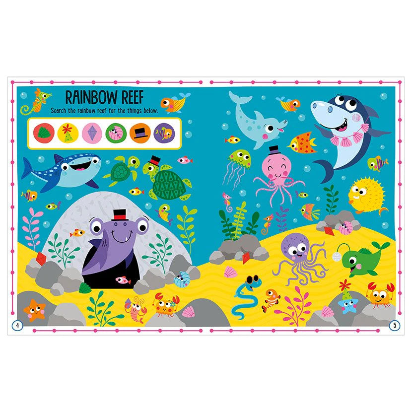 Balloon Stickers Shark Reef Activity Book