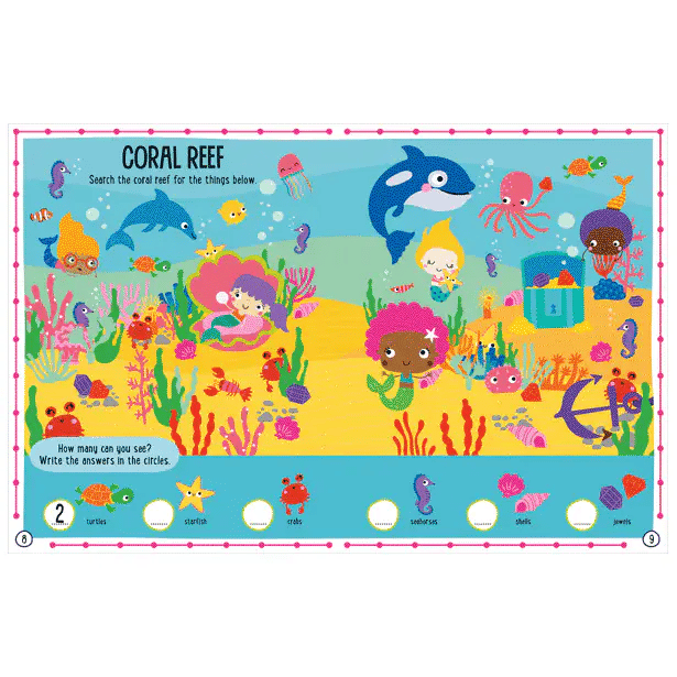 Balloon Stickers: Mermaids Activity Book