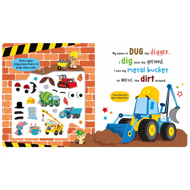 Busy Builders Board Book
