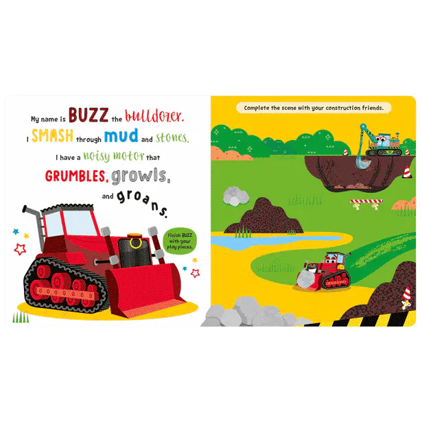 Busy Builders Board Book
