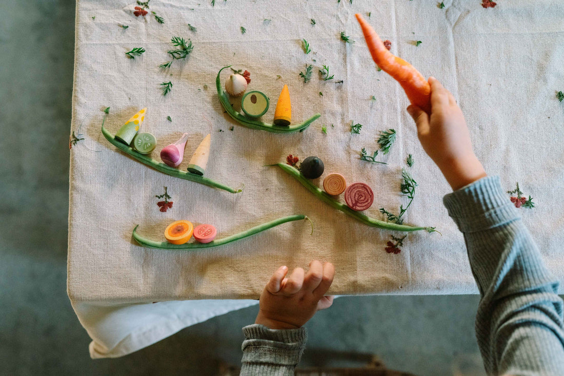 Wood Veggies