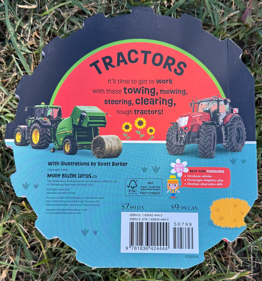 Tractors Rough & Tough Board Book