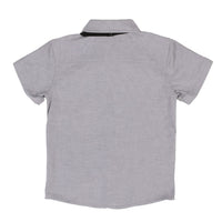 Boys Oxford Short Sleeve Shirt & Tie