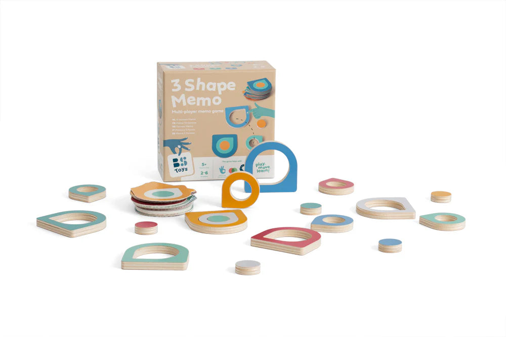 3 Shape Memo Game