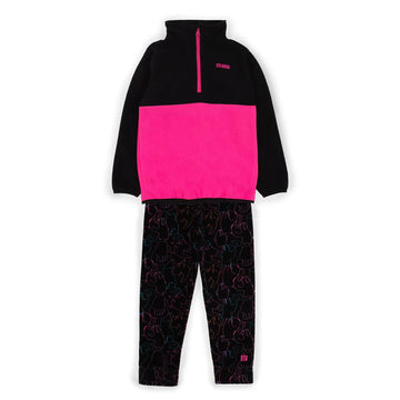 Two Piece Microfleece Base Layer Set - Girls Size 14 only