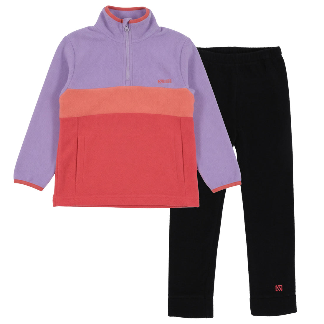 Two Piece Microfleece Base Layer Set