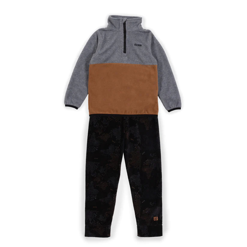 Two Piece Microfleece Base Layer Set Boys
