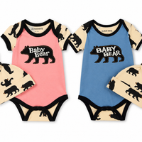 Baby Bear Bodysuit & Hat Set