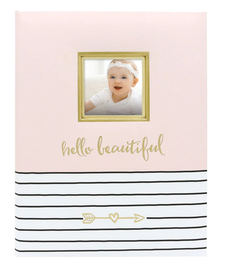 Baby Book - Hello Beautiful Pink