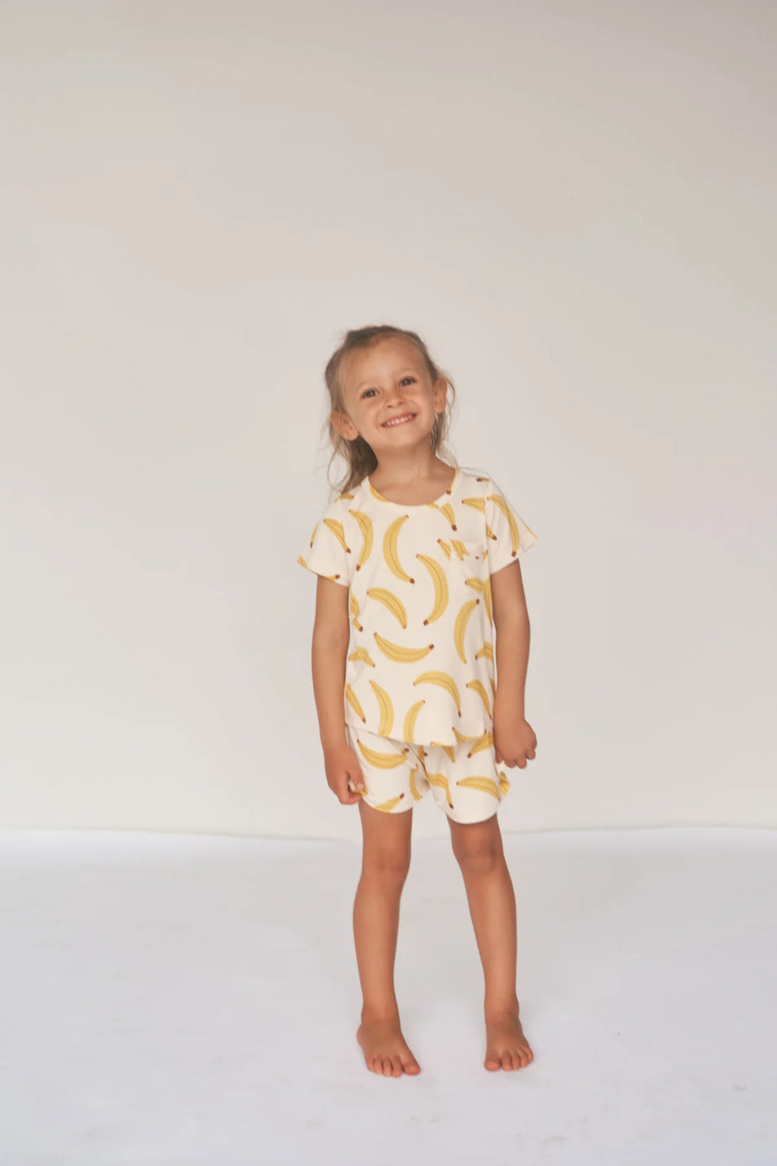 Kids Bamboo Lounge Shortie Set