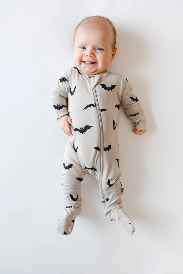 Bamboo Zippered Footie