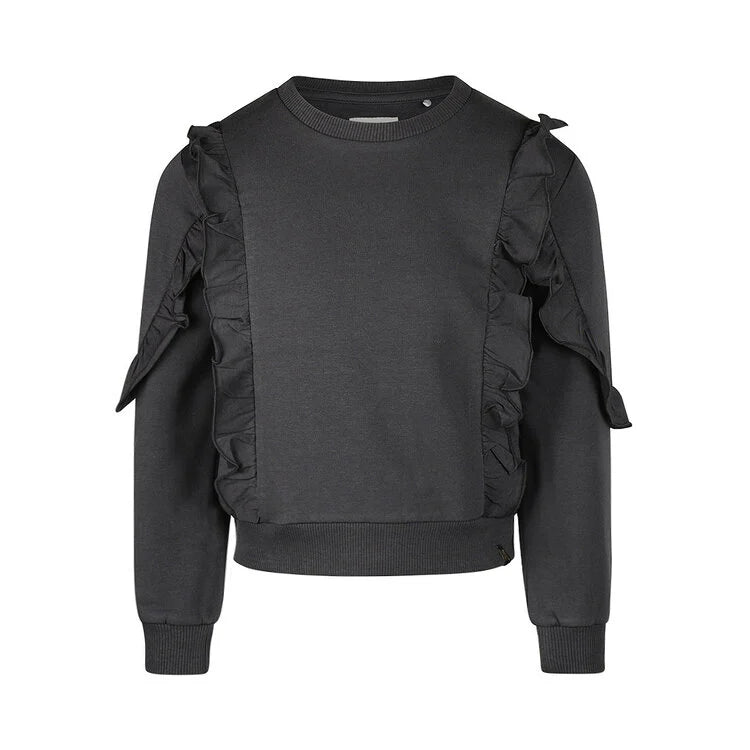 Girls Ruffled Sweater