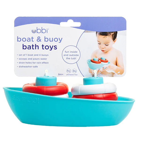 Boat + Buoys Bath Toys