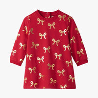 Bow Foil Dress