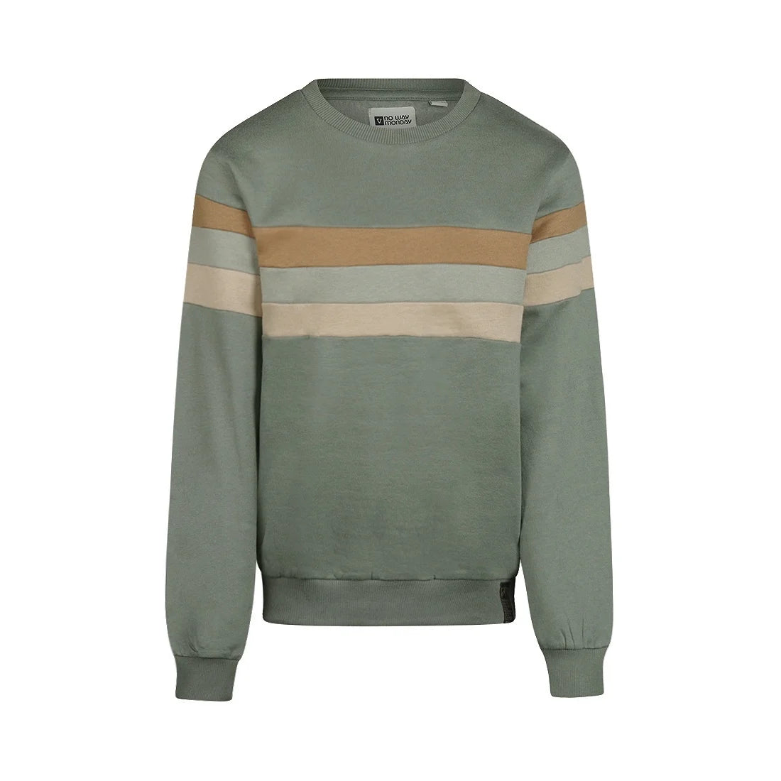 Boys Striped Crew Sweater