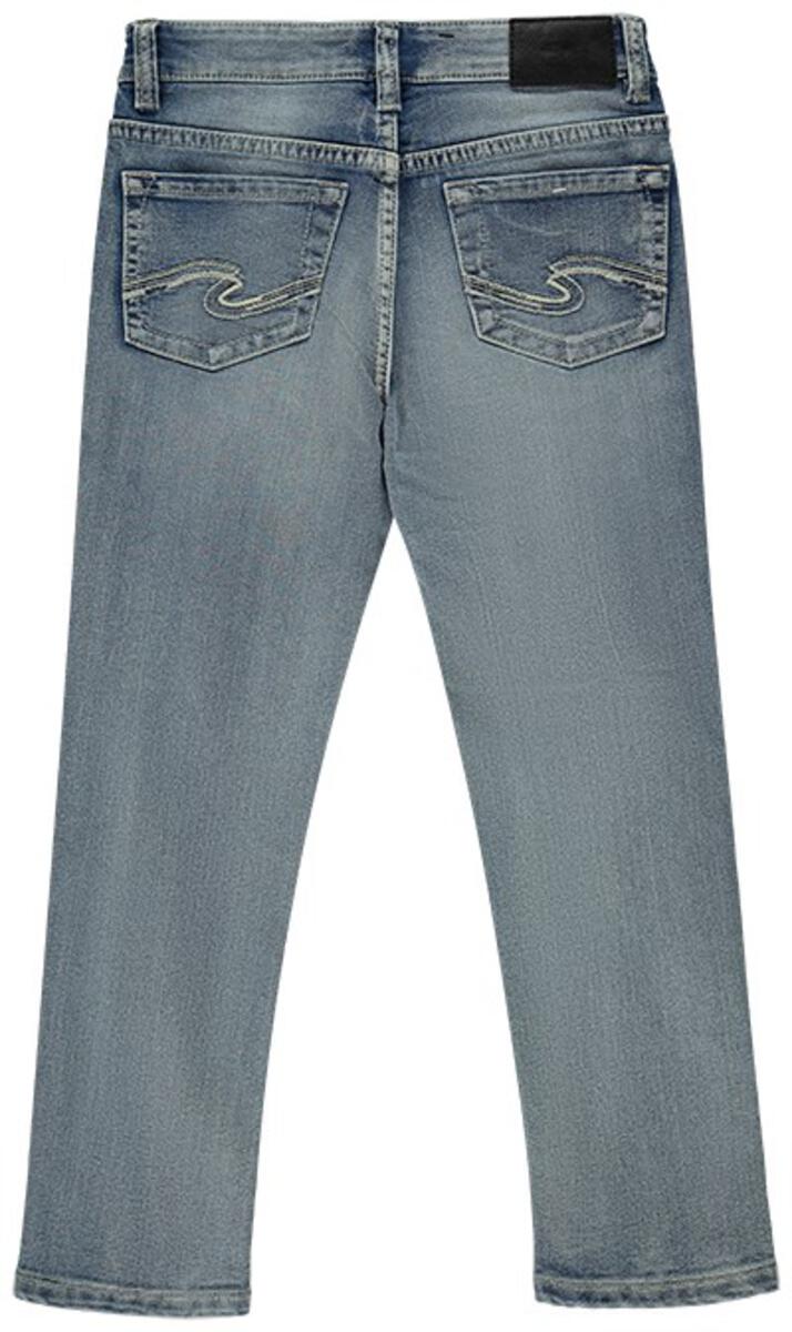 Boys Light Wash Nathan Skinny Fit Jeans