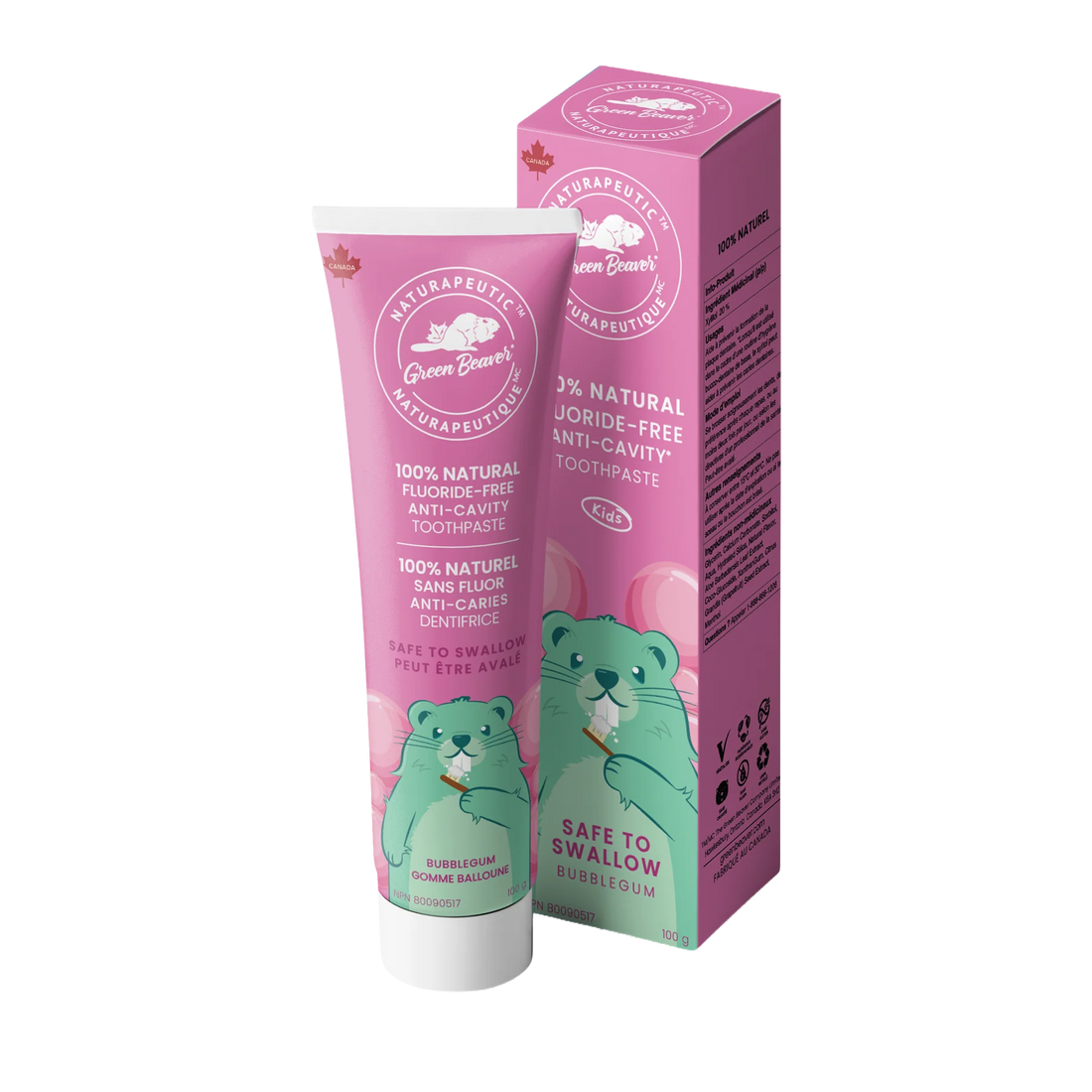 Green Beaver Kids Toothpaste *Flouride Free*