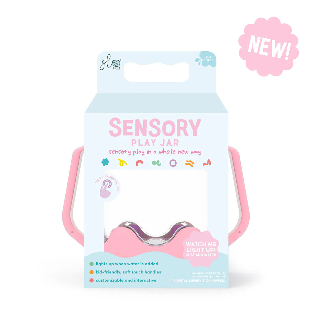 Sensory Light Up Jar