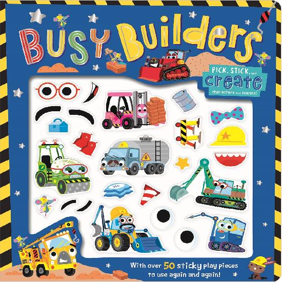 Busy Builders Board Book