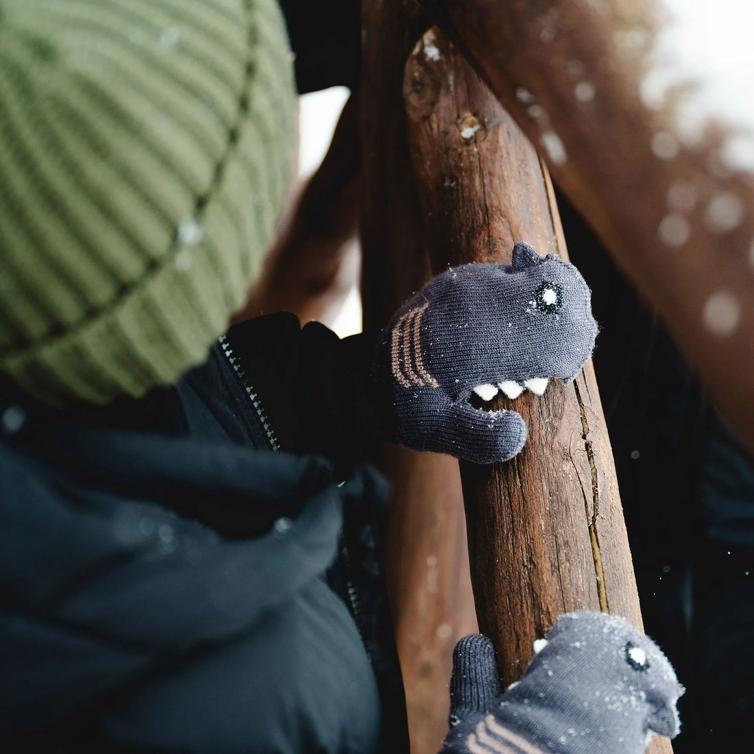 Toddler Animal Knit Mittens