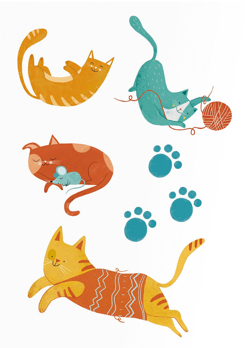 Cat Temporary Tattoos