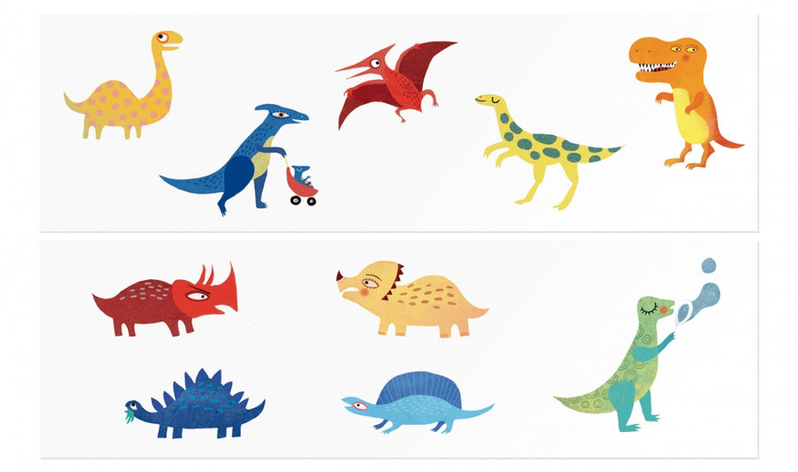 Dinosaur Temporary Tattoos