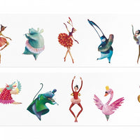 Ballerina Temporary Tattoos