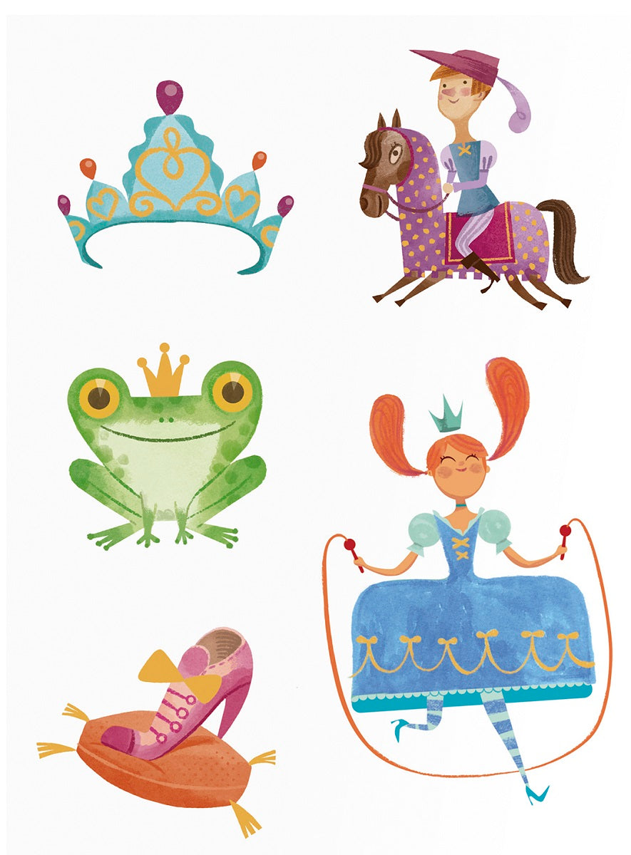 Princess Temporary Tattoo