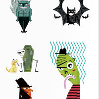 Terror Temporary Tattoos