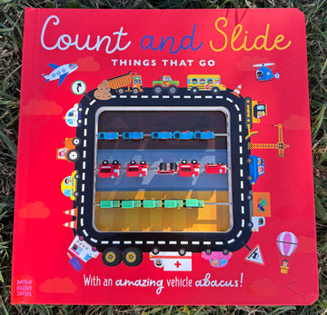 Count and Slide Things That Go Board Book