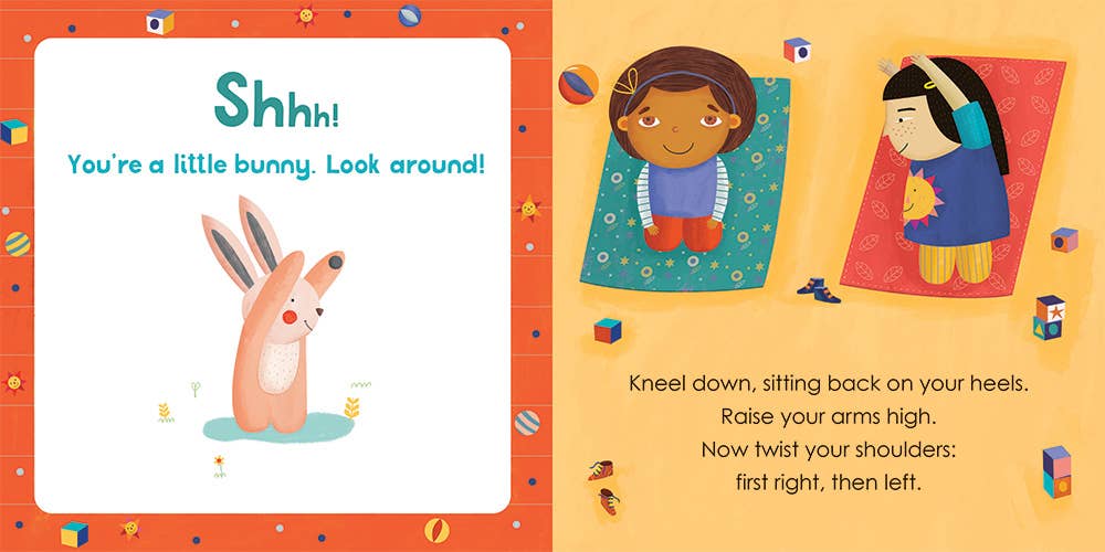 Yoga Tots Calm Bunny Book