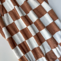 Checkered Plush Blanket